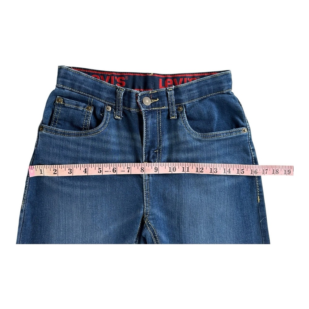 Levi's 514 Vintage Women's‎ Blue Skinny  Mid Rise Jeans Size 14 Regular - Picture 9 of 16